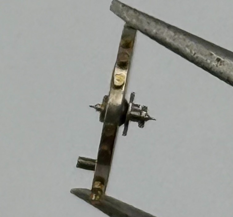 Pierce 861 Balance Wheel Complete And Spring 8¾’’’ 284 Watch Movement Parts NOS