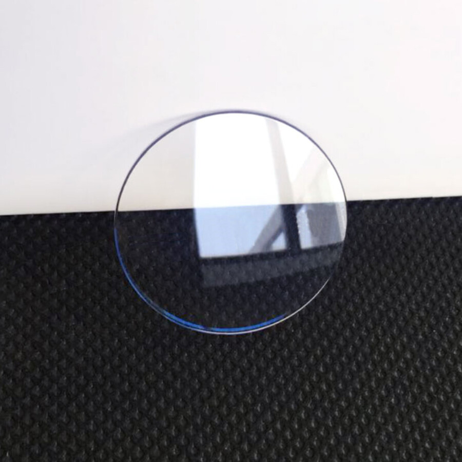 AR Blue 1.5mm Thick Double Dome Sapphire Watch Glass Crystal Replacement 30-38.5