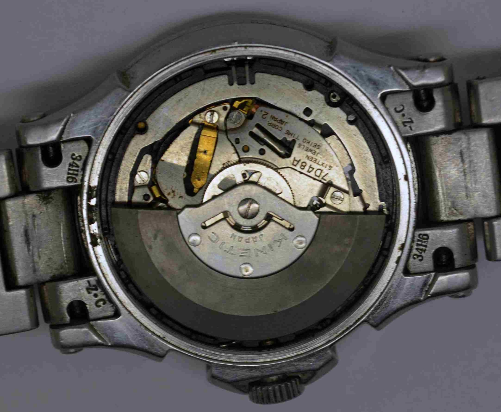 SEIKO Premier Kinetic Perpetual, Leap Year Edition. Ref: 7048-DAA0. For Service