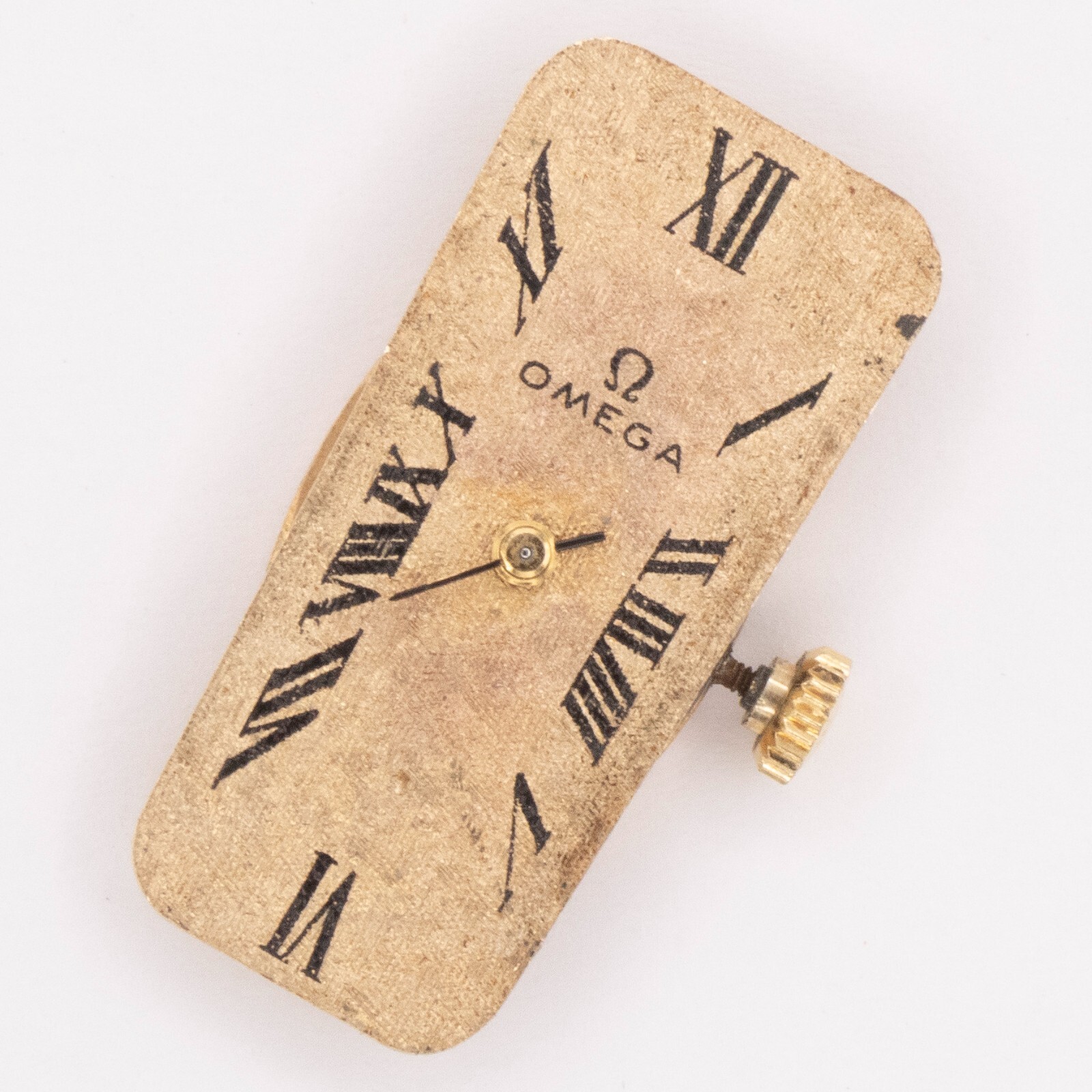Vintage Omega Caliber 484 17-Jewel Wristwatch Movement, Keeps Time