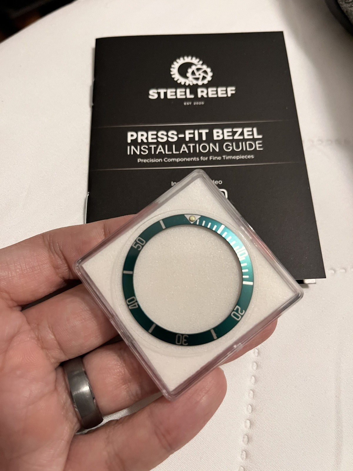 Steel Reef Steelreef Precision bezel Tudor Black bay 58 BB58 Emerald Verdance
