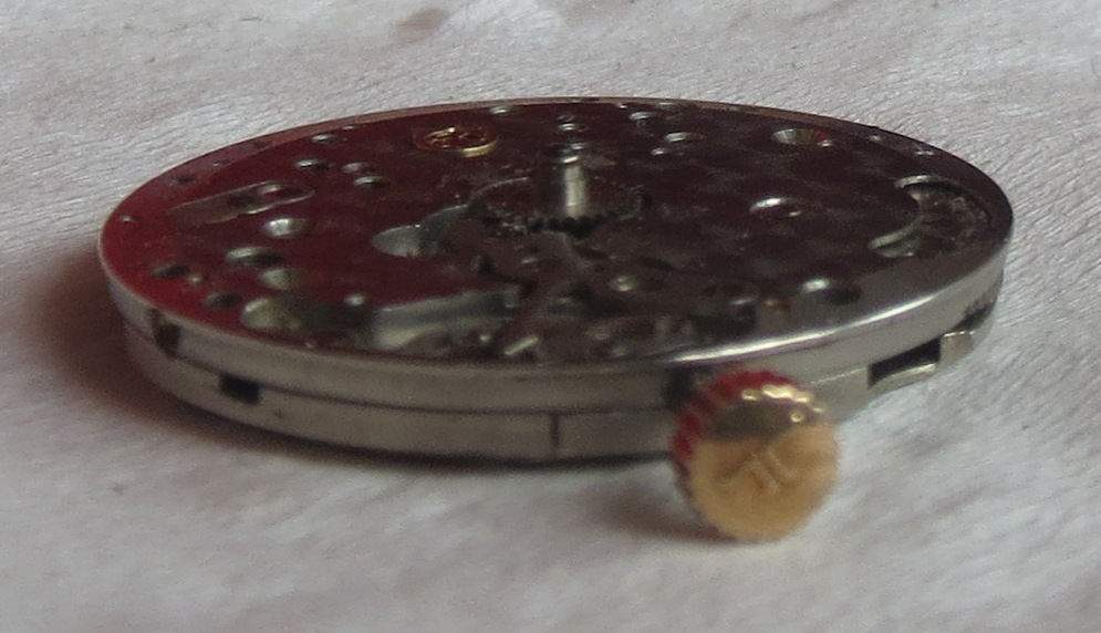 Jaeger LeCoultre mens wristwatch movement caliber 818, 21 mm. in diameter