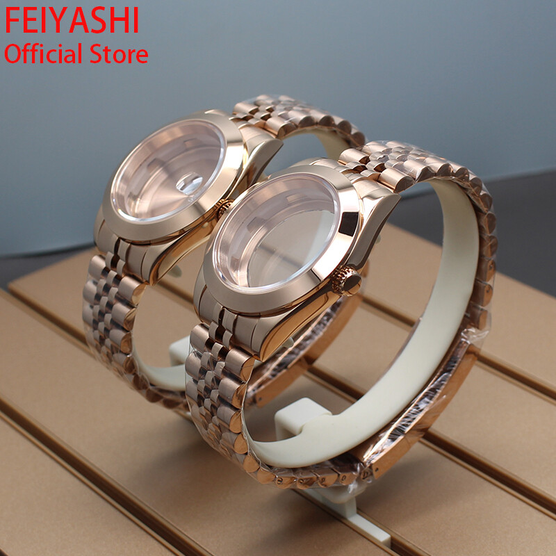 36/39mm Watch Case bands For Seiko nh34 nh35/38 Miyota8215 Movement 28.5mm Dials