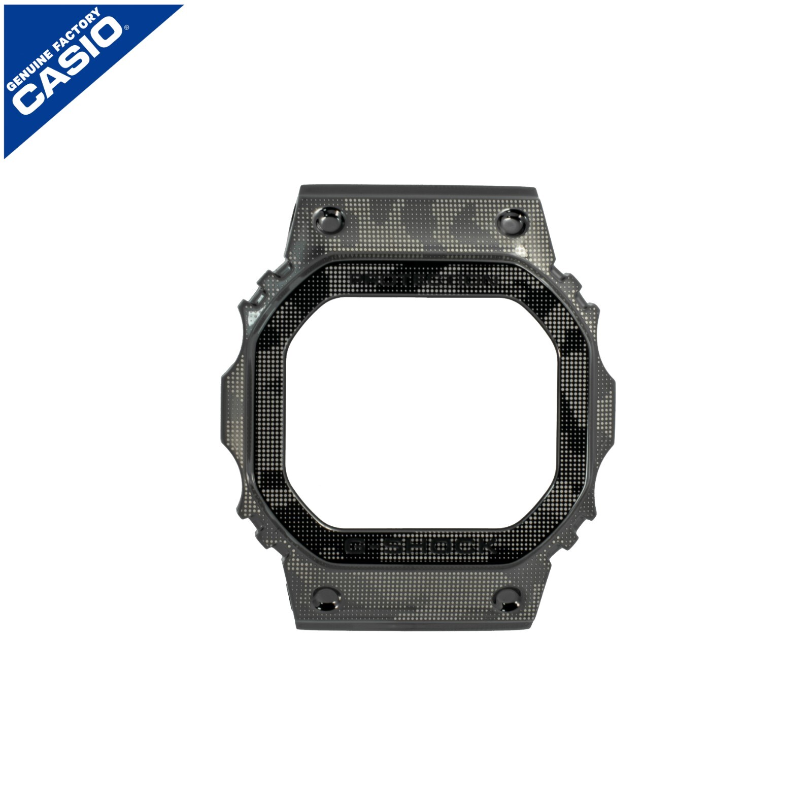 Genuine Casio bezel for GMW-B5000TCM GMW B5000TCM B5000 BLACK METAL CAMOUFLAGE