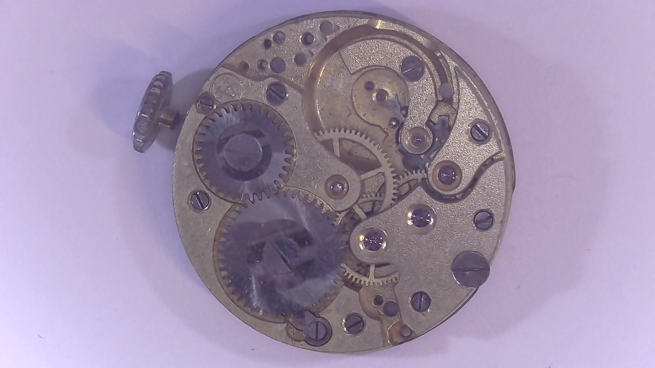 Ancienne Platine De Mouvement Montre Incomplete Ø 23.60 Mm