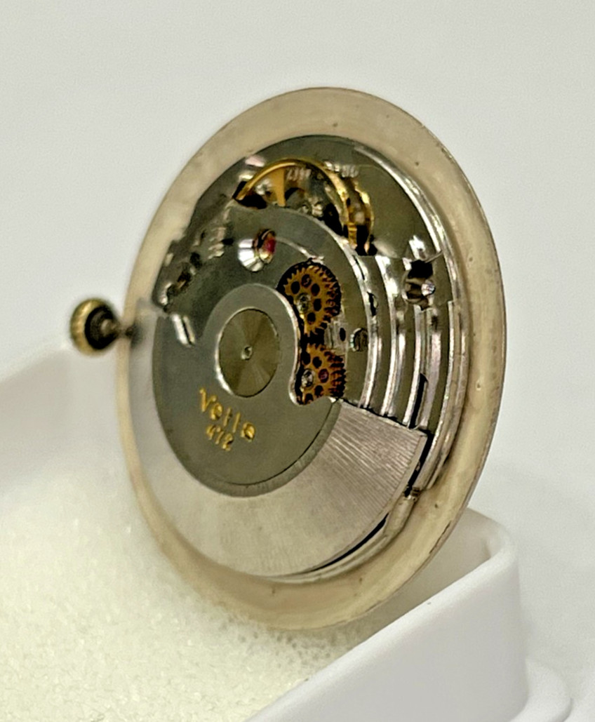 Vetta Dial & Movement Automatic Eta 2472 / 472 Date 23 Jewels Swiss Made Running