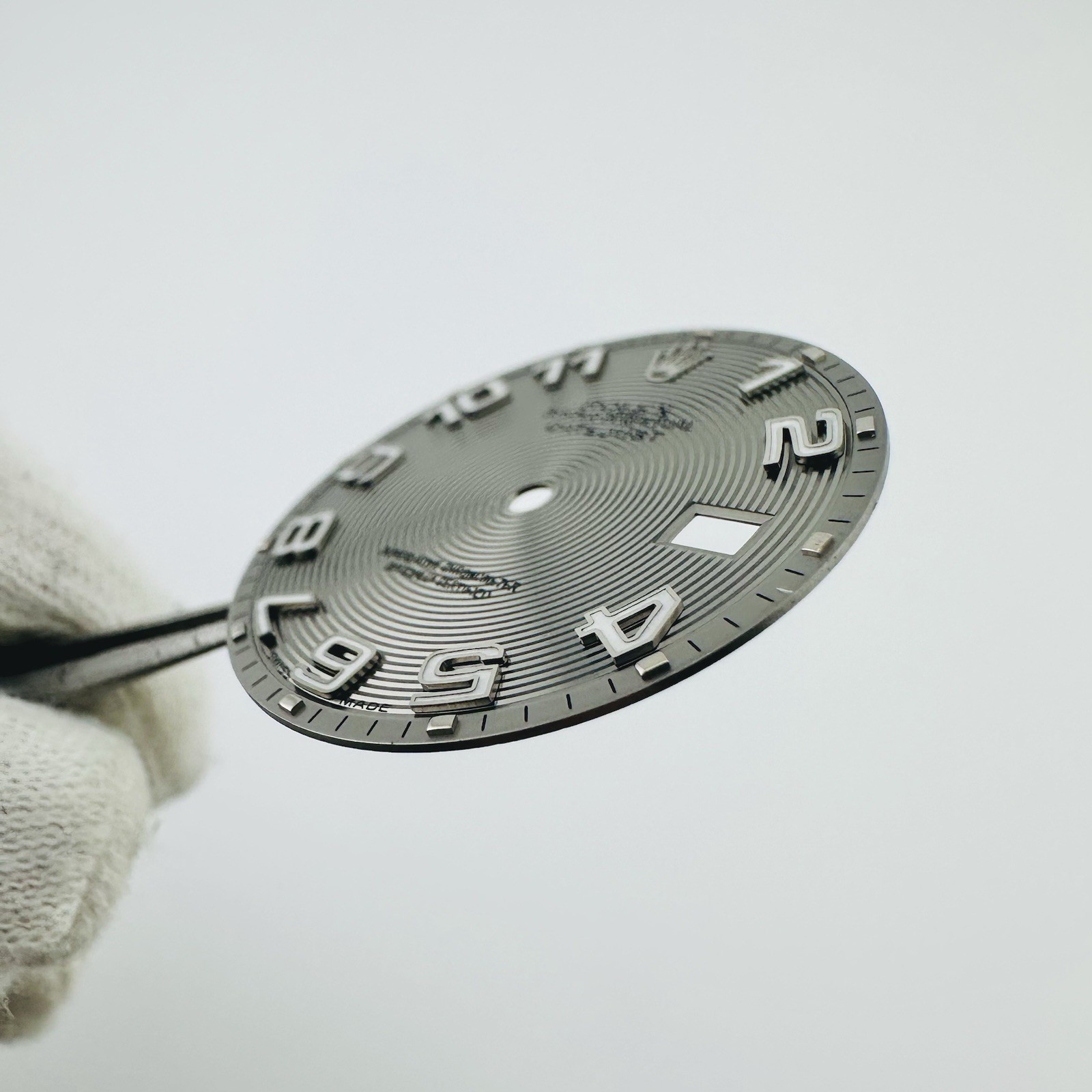 EXC Rolex Silver Concentric Arabic Dial 36mm Datejust 16030 16014 16220 16234