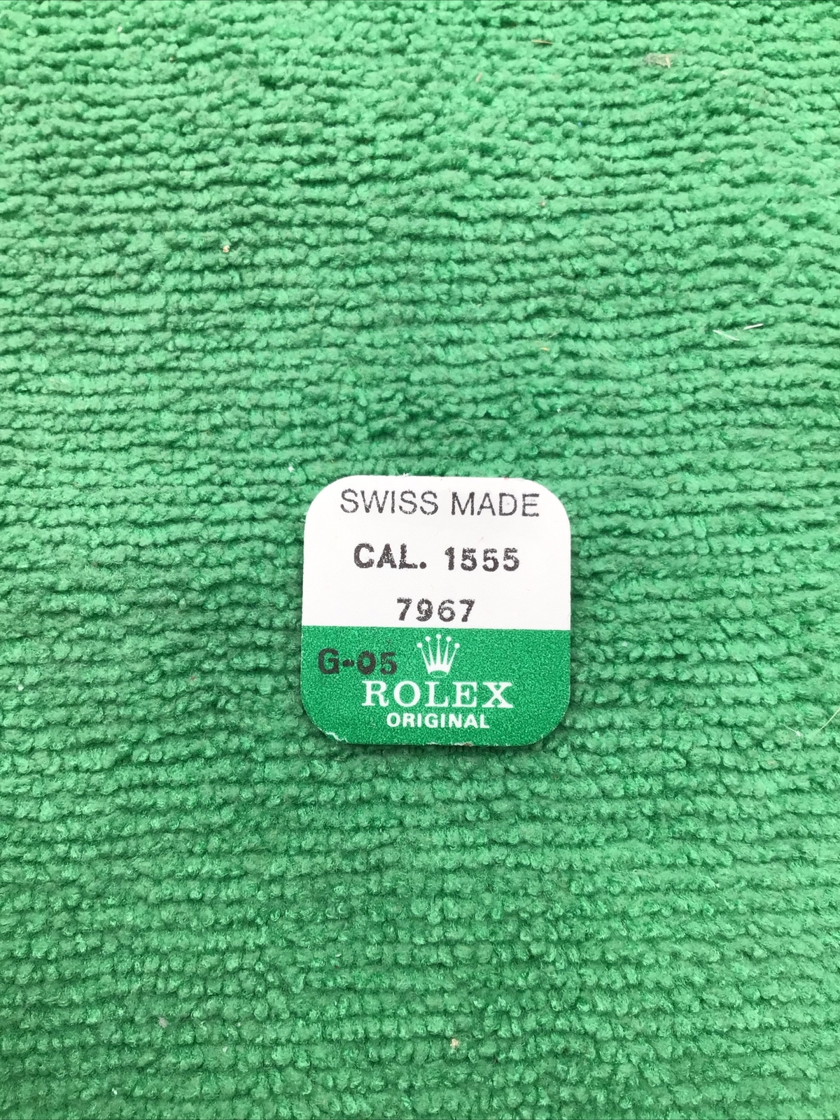 Genuine Rolex 1555 7967 Calendar Wheel Watch Part