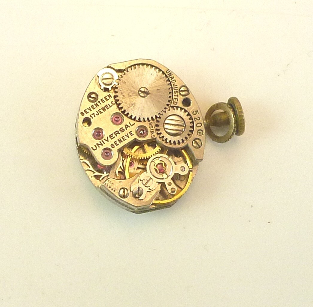 Vintage Universal Geneve Wristwatch Movement – Parts / Repair