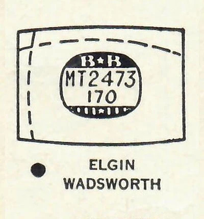 ELGIN : 5507 – Tonneau 24.7mm x 17.0mm