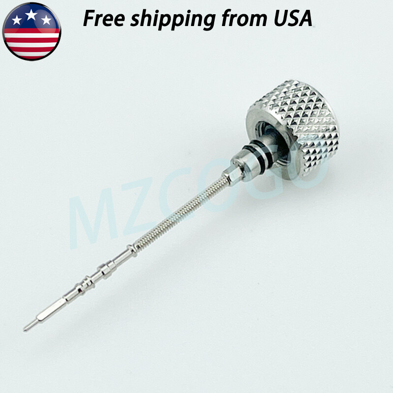 For 7S26 NH35 NH36 SKX007 Knurled Crown Signed ‘S’ Mod Parts Polished Finish