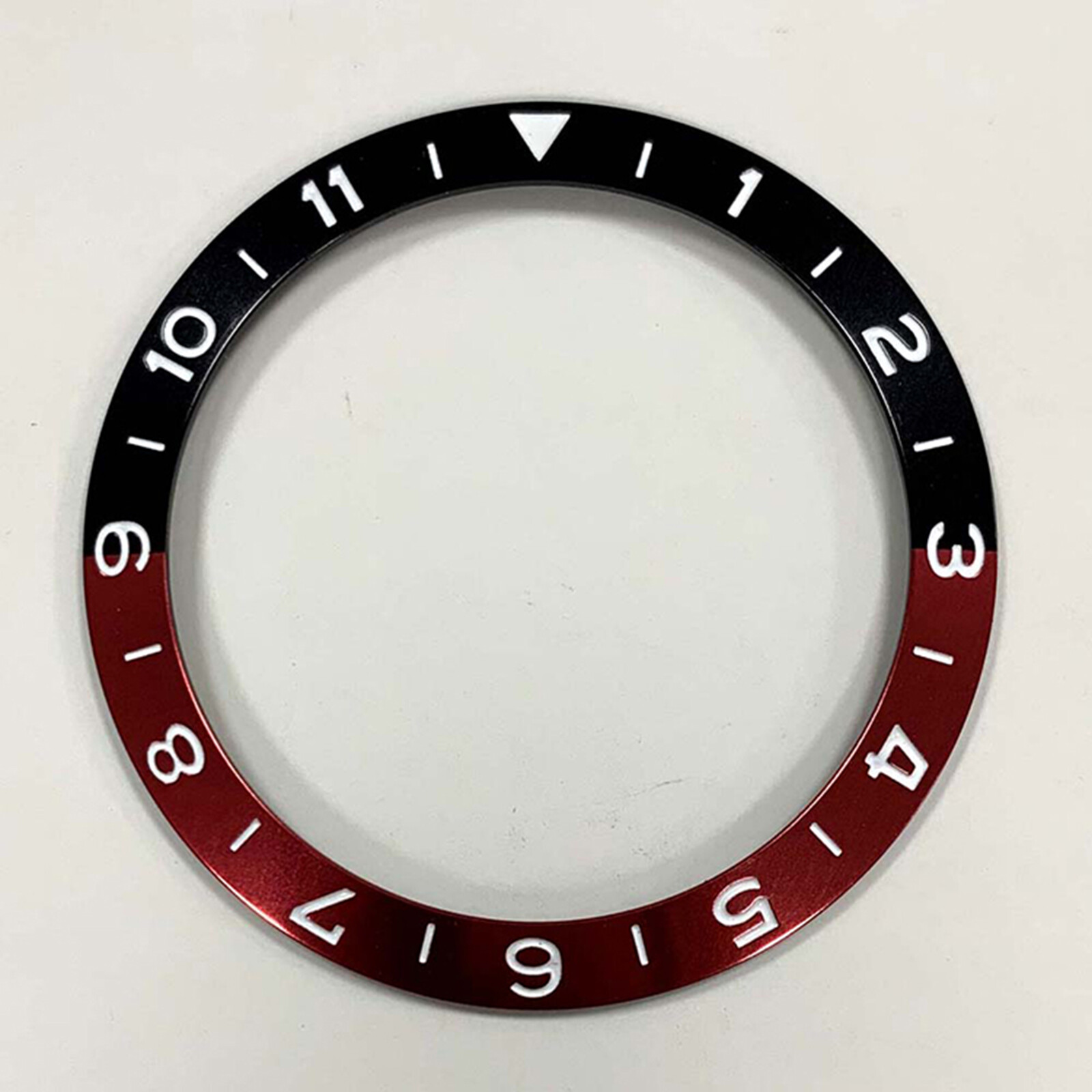 38MM Metal Oblique Bezel GMT1-11 Font Watch Bezel Ring Inner Diameter 30.5mm