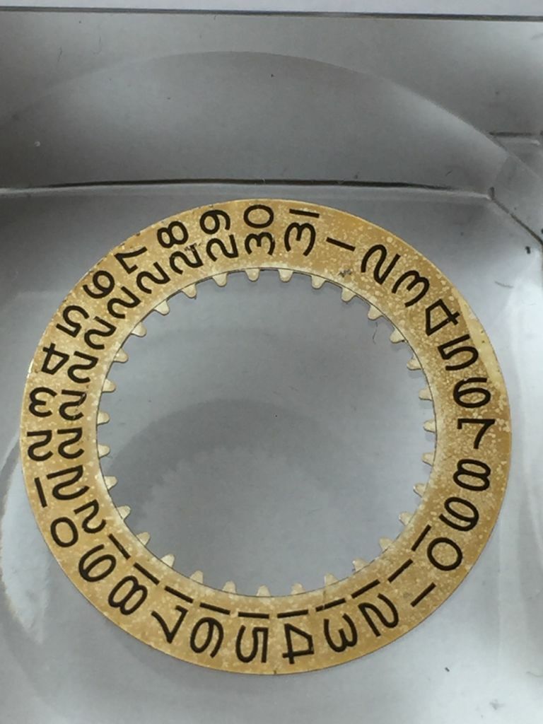 Vintage Rolex Cal 1560/1570/1575 “Hook Nose” Calendar Disk