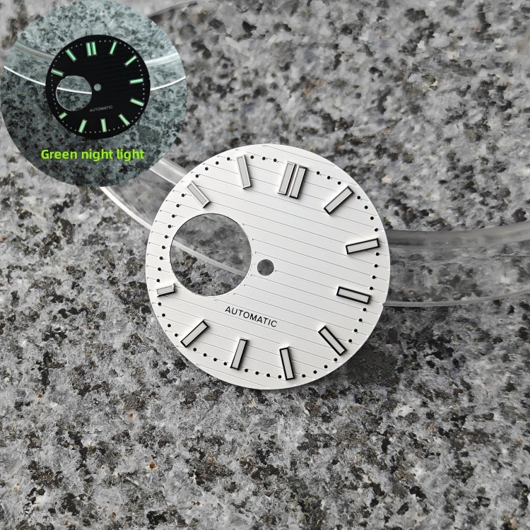 NH38 dial 29.8mm skeletonized coffee green lume fit NH35-NH38-NH36-NH70 movement