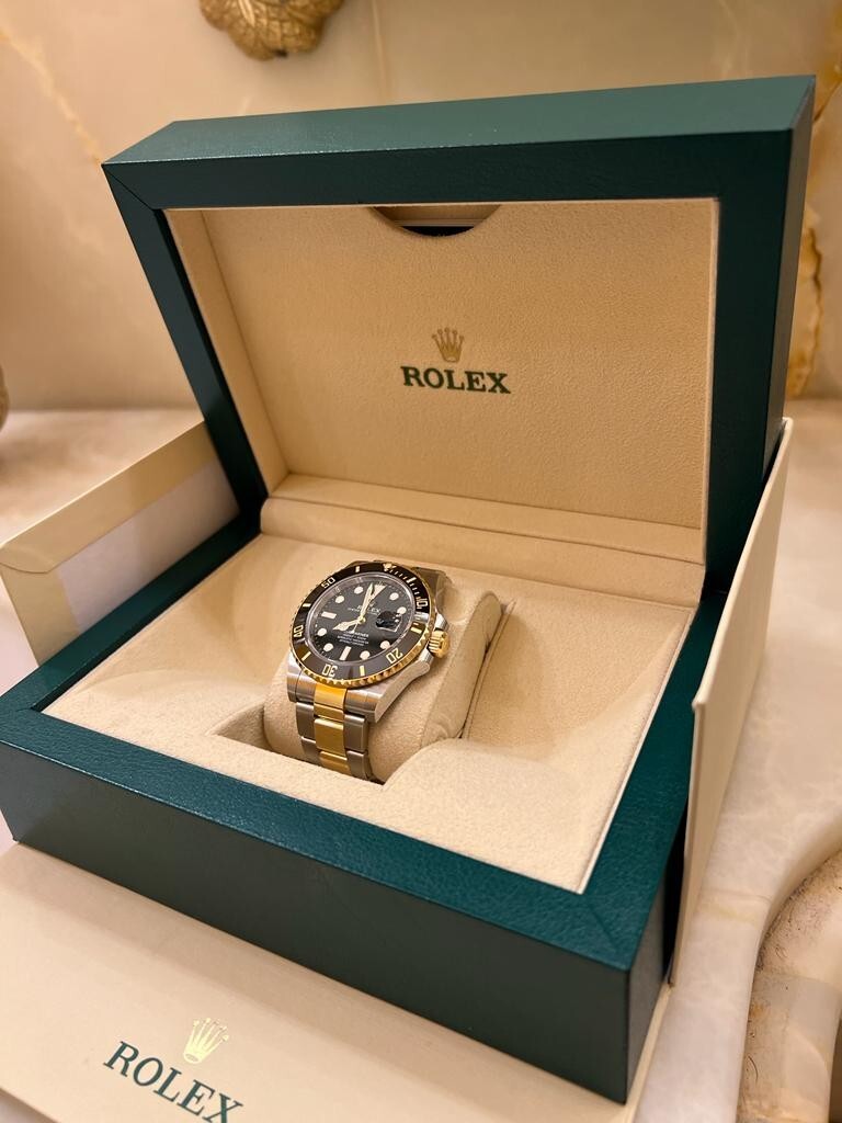 Rolex Submariner Steel Gold New 126613LN