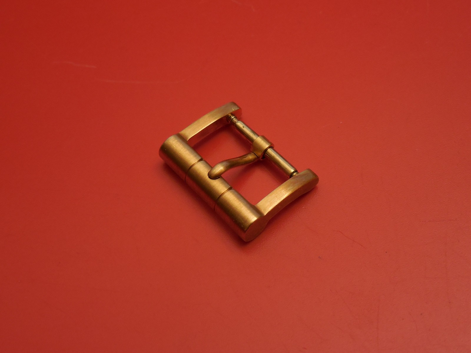 BVLGARI SOLID 18K GOLD 16MM / 20MM TANG BUCKLE FOR LEATHER STRAP BAND BRACELET