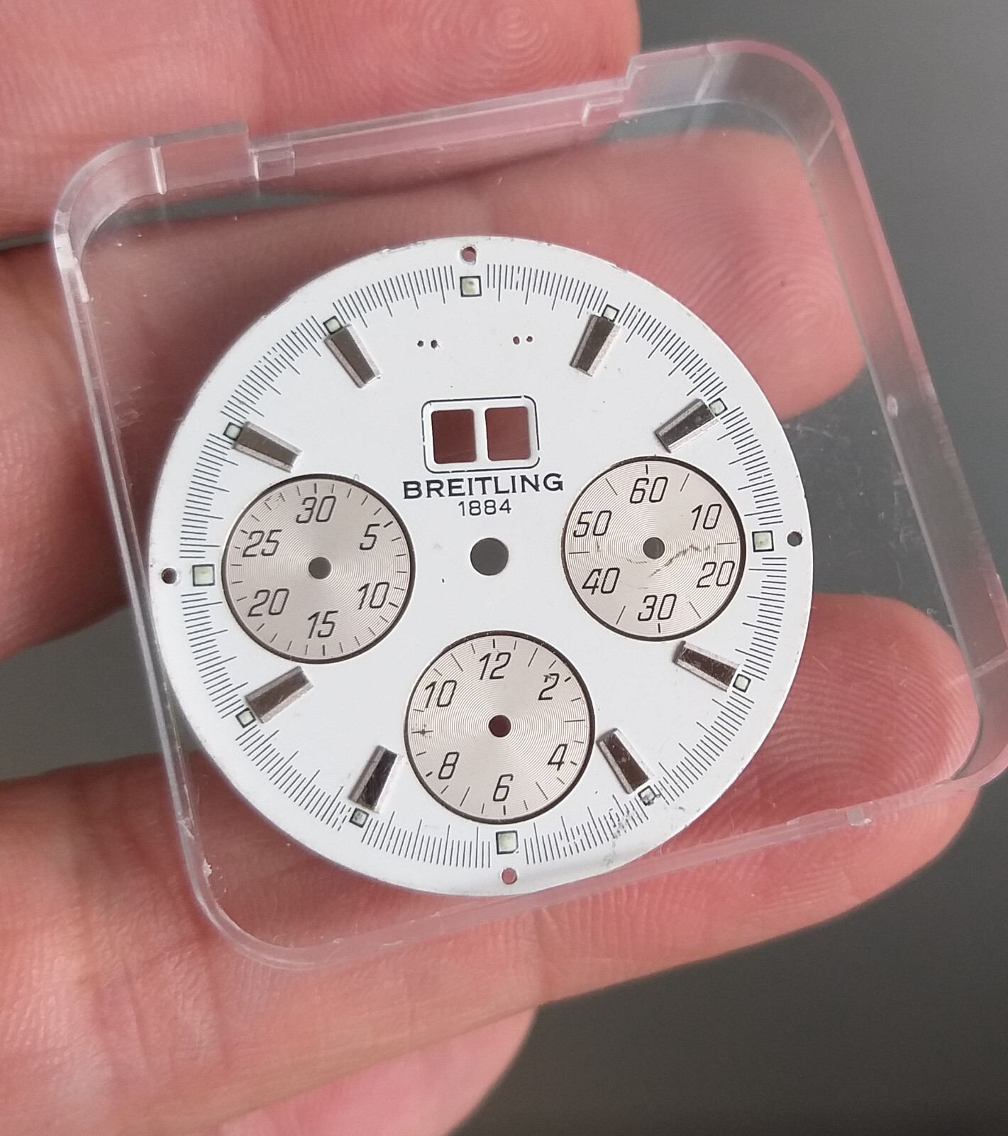 Breitling Crosswind Ref. A44355 White Chronograph Dial Original Part