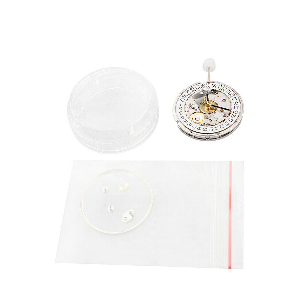 For ETA 2824-2 SELLITA SW200 White 3H Mechanical Watch Clock Automatic Movement