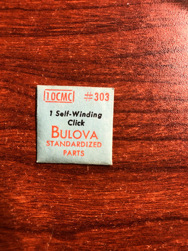 Bulova Caliber 10CMC Self Winding Click in Original Sealed Package