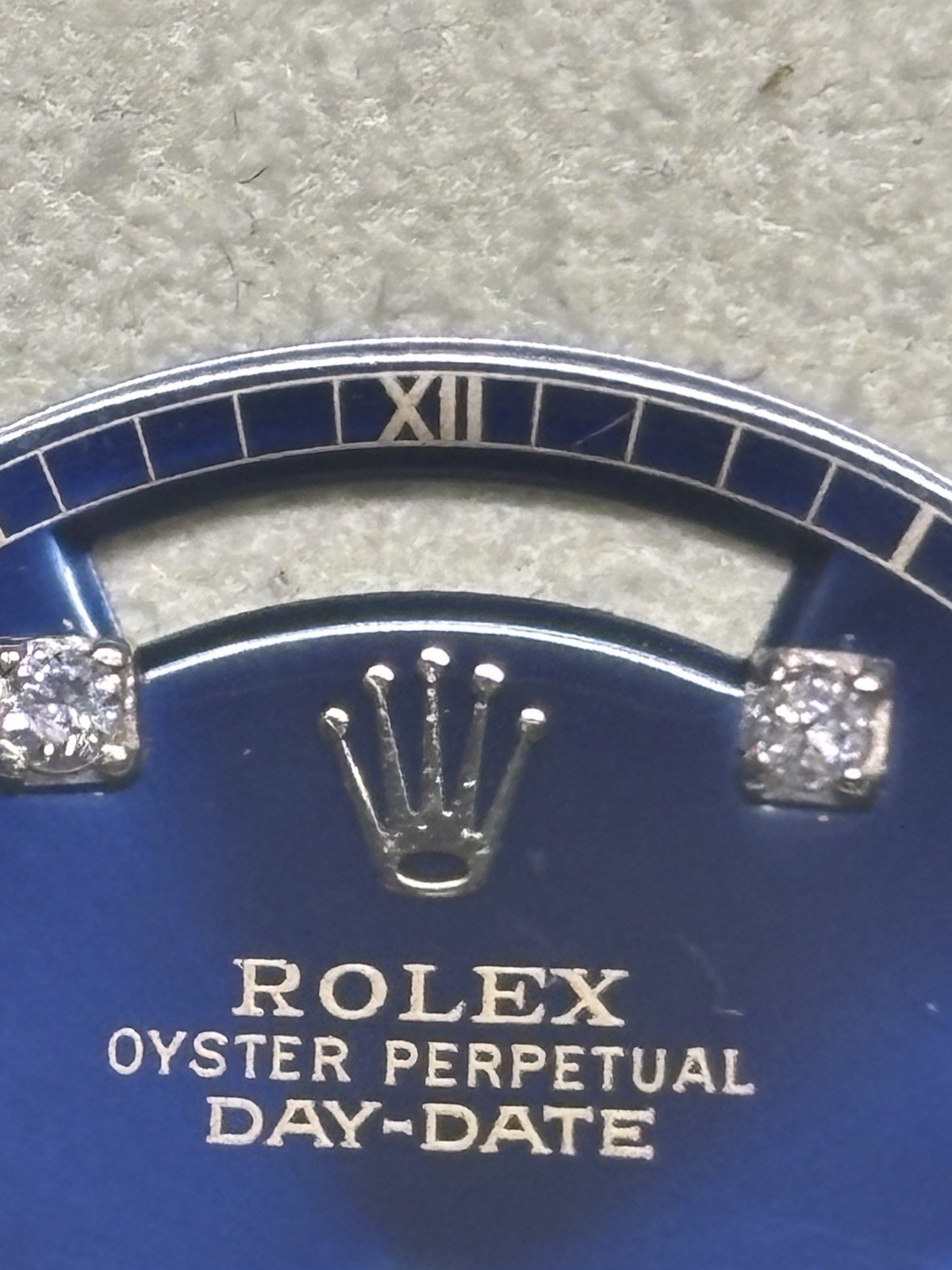Rolex Quick Set President Custom Diamond Dial For White Gold 18239 118239 18039