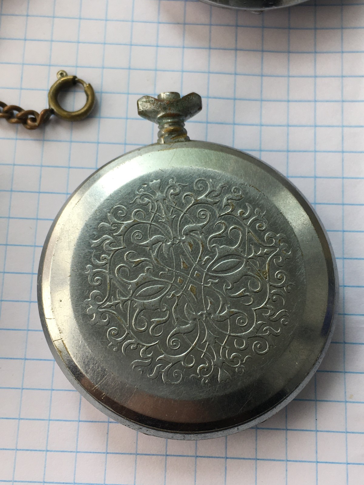 Lot of 7 Pocket Watch Molnija cases soviet. for spare parts or for restoration.