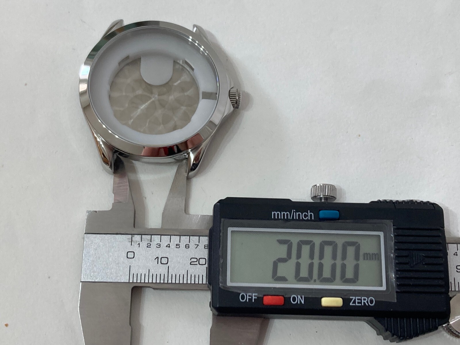 SPARE PARTS ACCESSORY STEEL CASE PHILIP WATCH CARIBE NEW.16