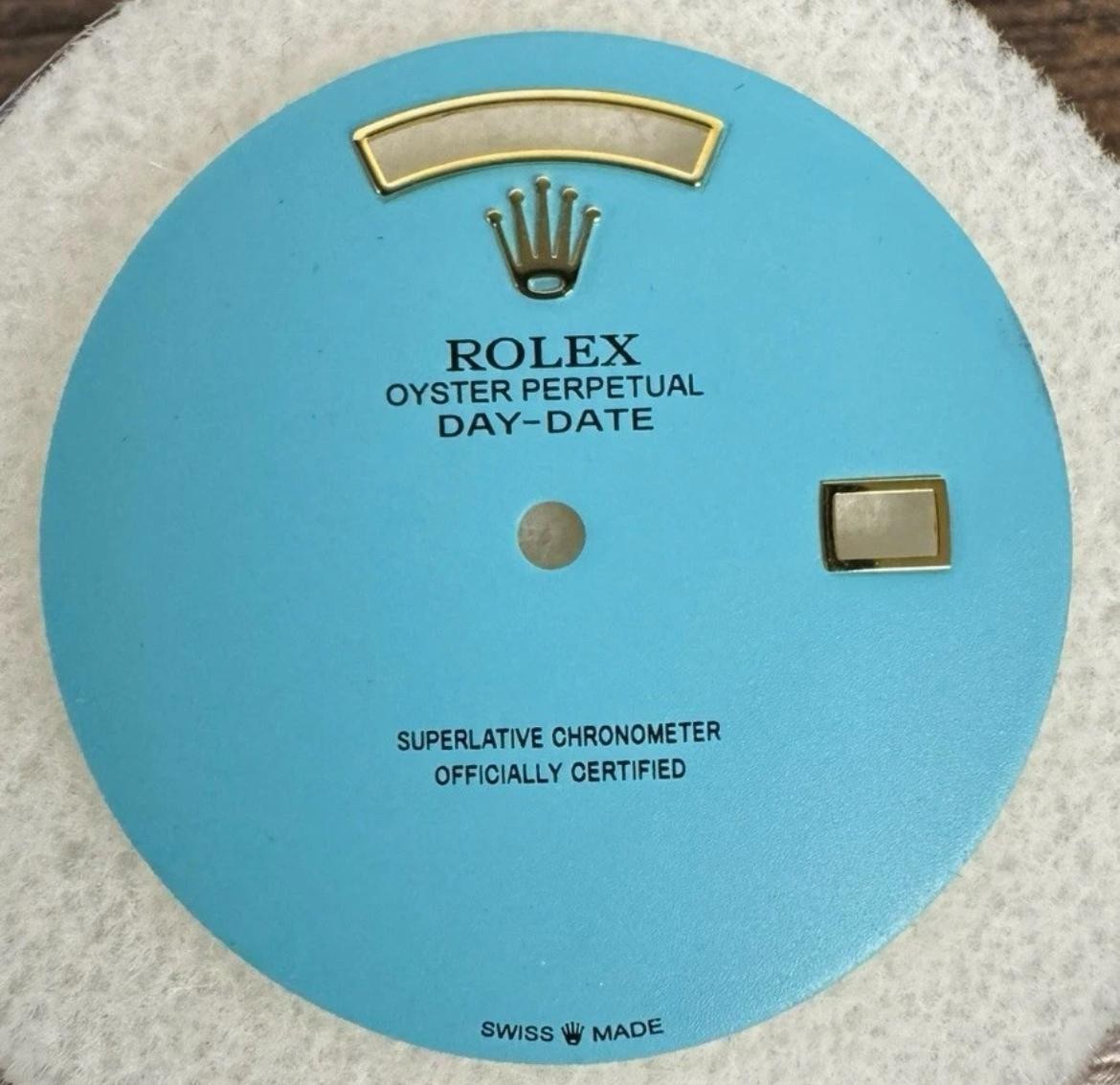 Rolex Day-Date 36mm Custom Light Blue Dial 18038 18238 118238