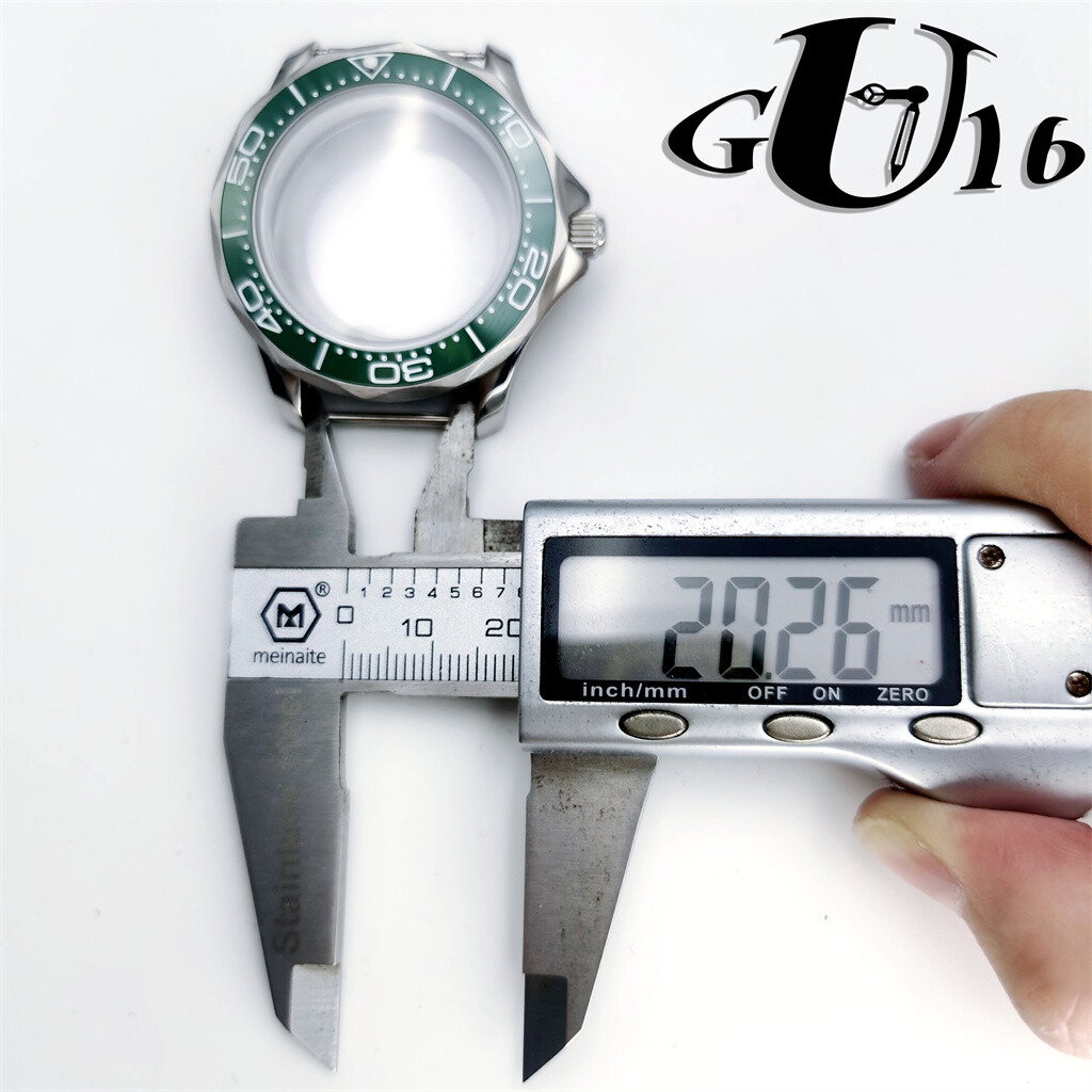 41mm NH35 Watch Case Sapphire crystal Fit NH34 NH36 ETA2836 Miyota8215 821A