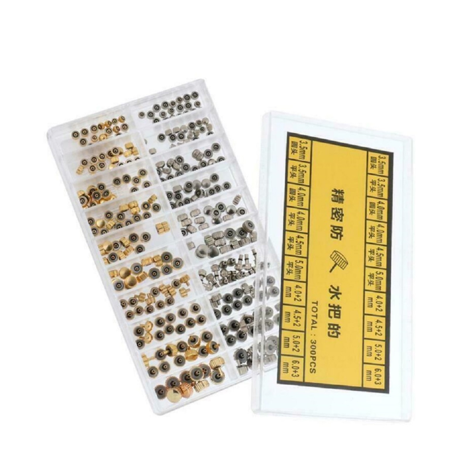 Multi Sizes Copper Quartz Watch Stem Crown Repair Assortment Watchmaker Tool