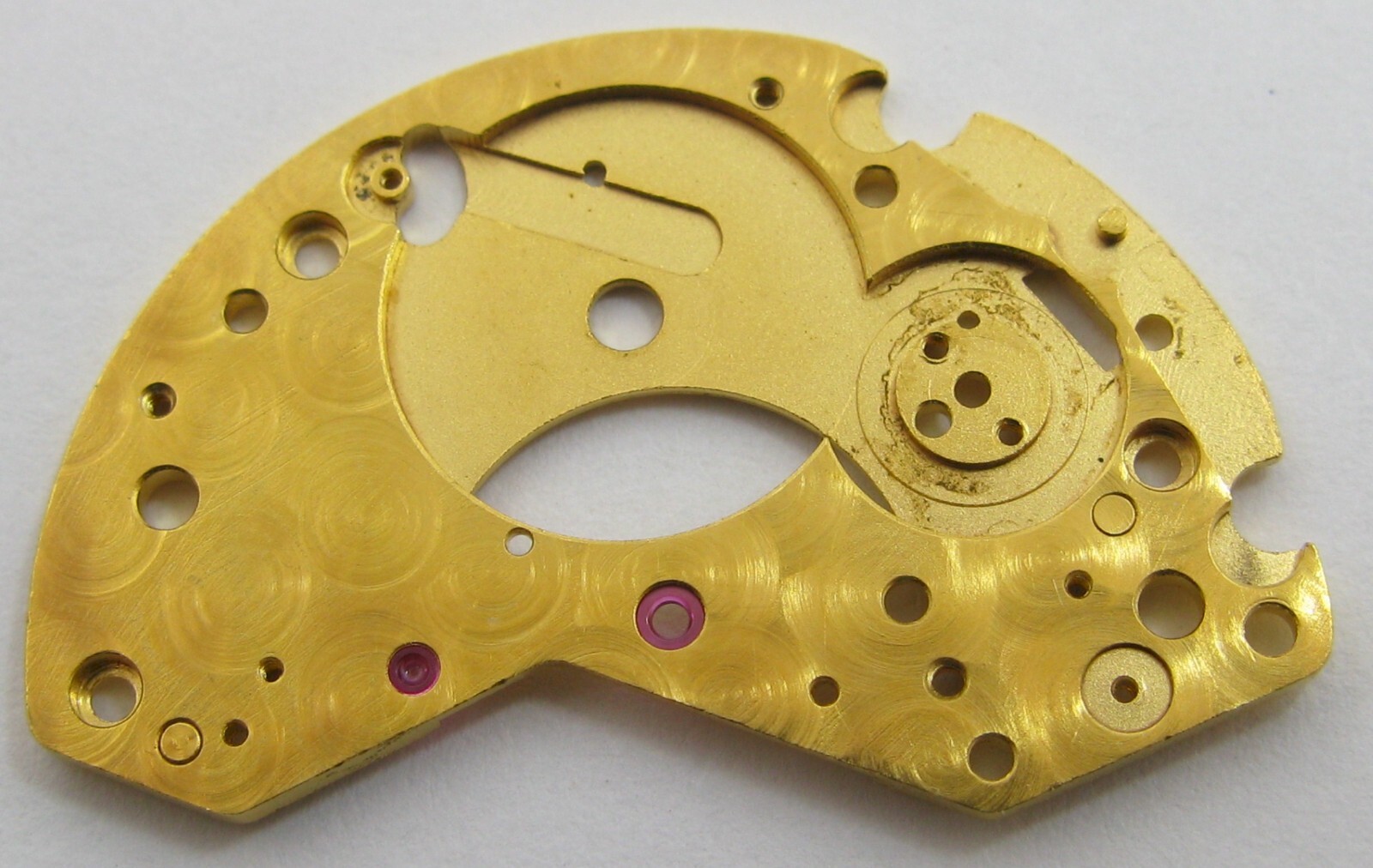 Poljot 3133 chronograph … watch movement part barrel bridge #105