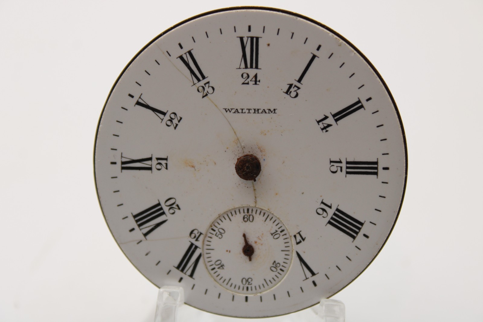 1908 WALTHAM POCKET WATCH MOVEMENT 16655375 GRADE: 81 18s 15j (OL3)