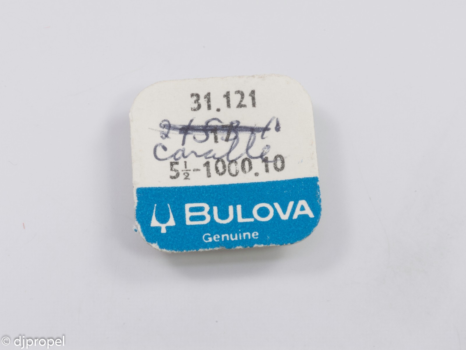 Vintage ORIGINAL Bulova 1000.10 Part #31.121