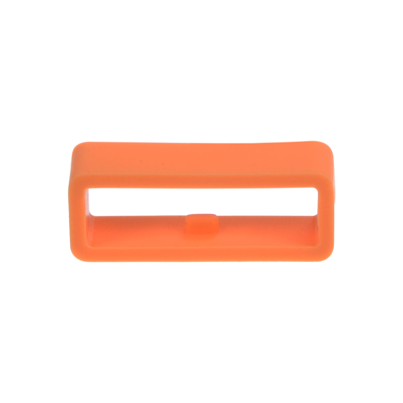 6pcs watch strap circle fixing circle 20mm rubber, orange