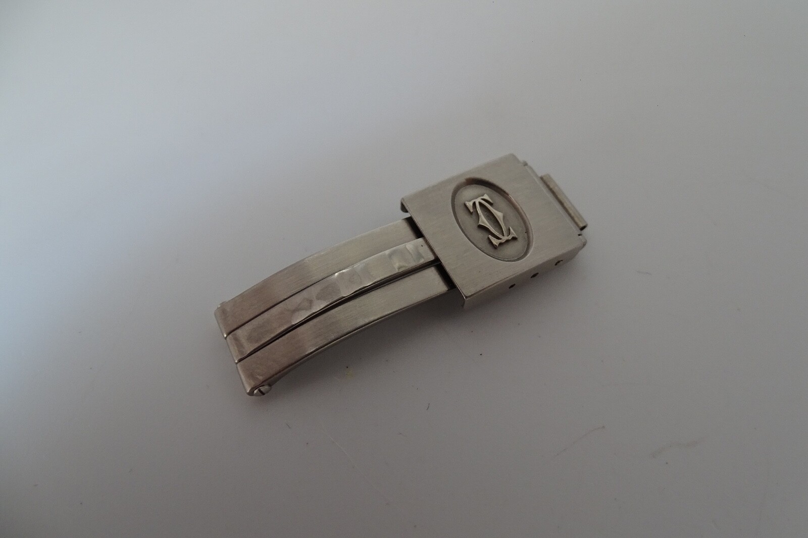Cartier Santos Deployment Clasp Stainless Steel Original 13.5mm
