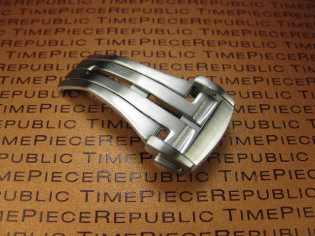 18mm Deployment Buckle Swiss 316L Stainless Clasp Brush for OMEGA Seamaster x1