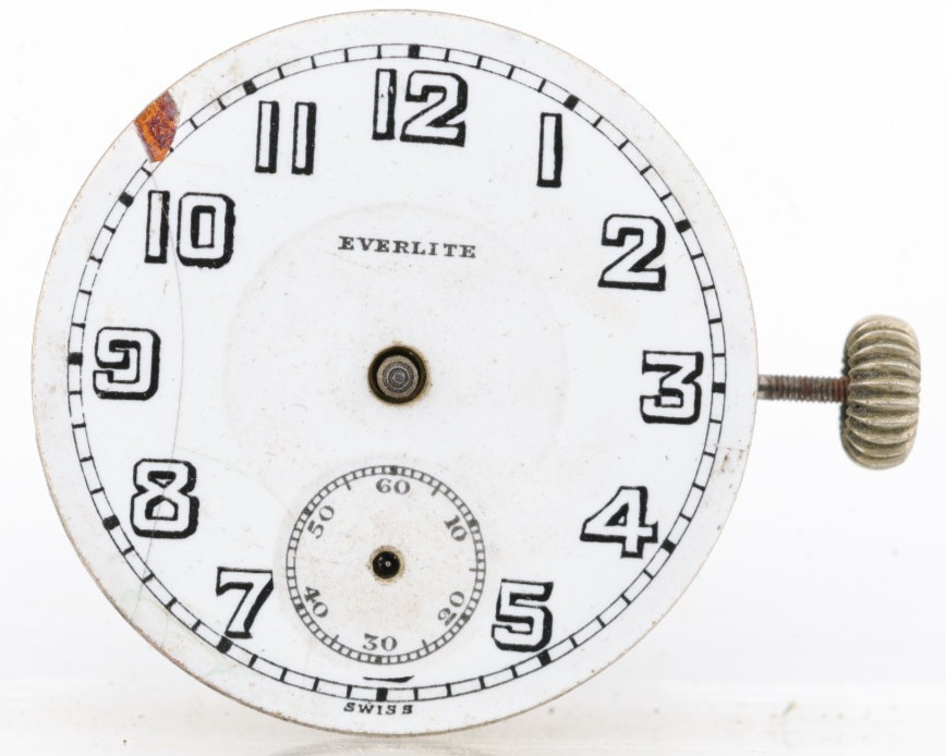 EVERLITE TRENCH 15j LANGENDORF SWISS WRIST WATCH MOVEMENT, 29.55mm (GI)
