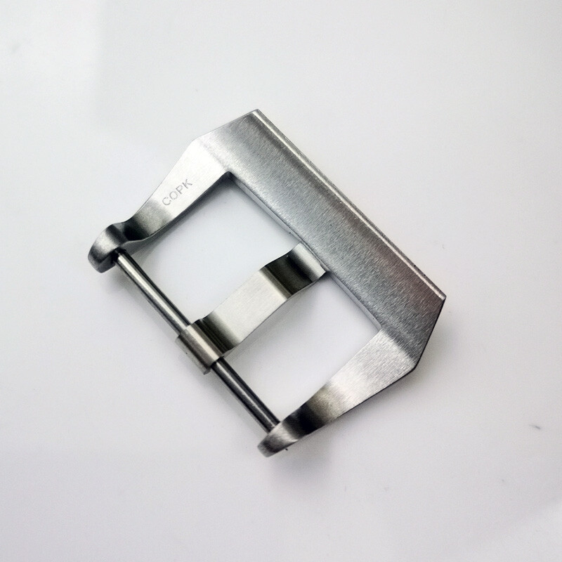 22mm Silver Brushed Screw Tang COPK Buckle Clasp for PAM Wirst watch