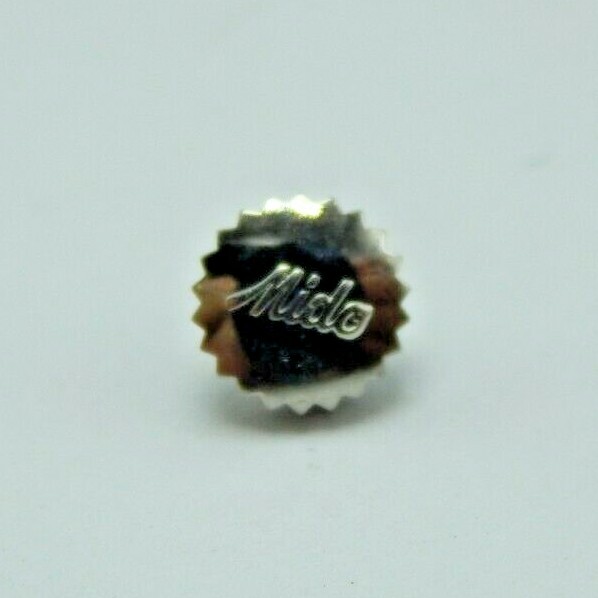 Vintage Sealed NEW OLD STOCK original Mido Crown 48-35-40 4.8mm Stainless BlancT