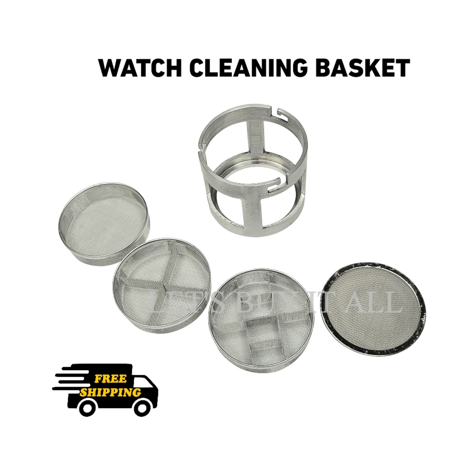 Watch Cleaning Machine Basket – 6.9cm Diameter x 5.8cm Height