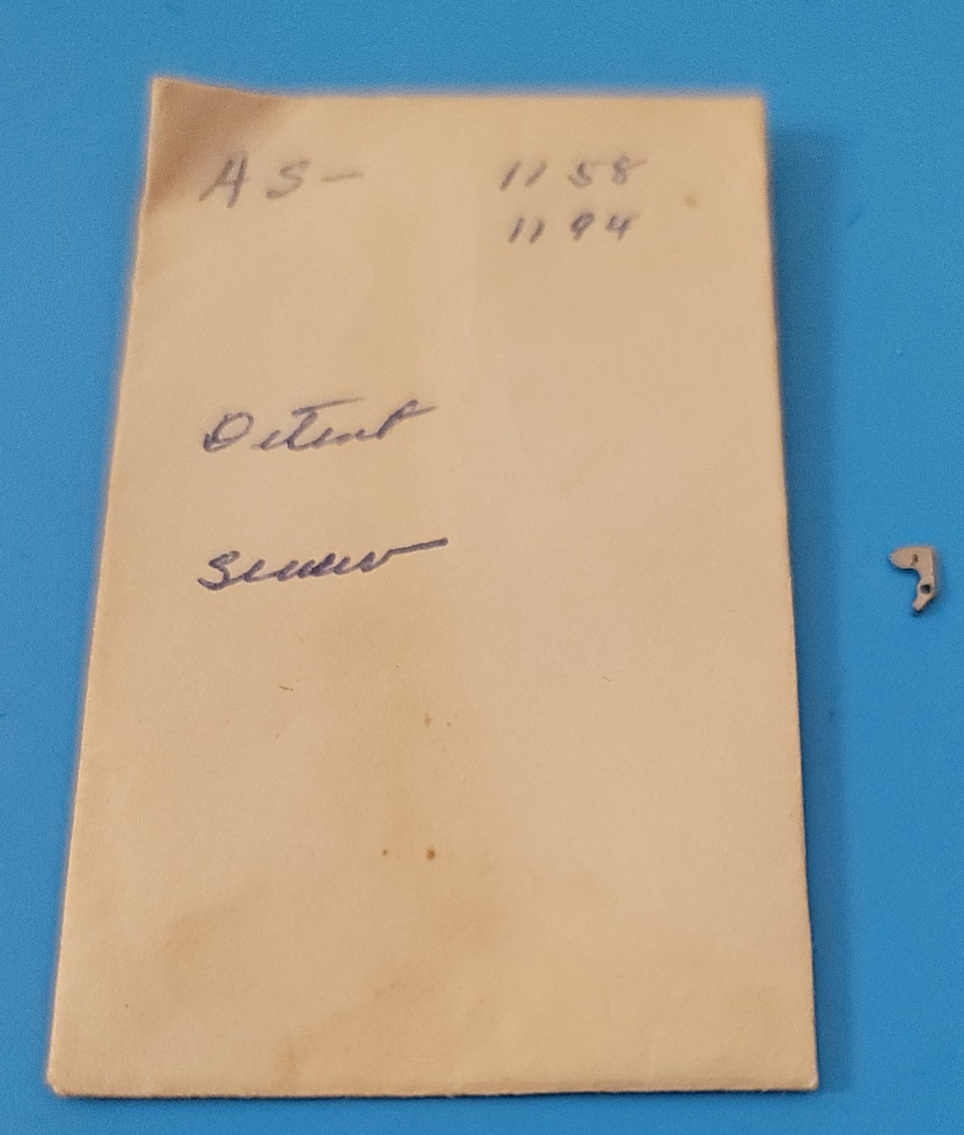 SB2-010: Lot of NOS Watch Parts AS 1187/1194 – Levers, Springs, Staffs, Gears