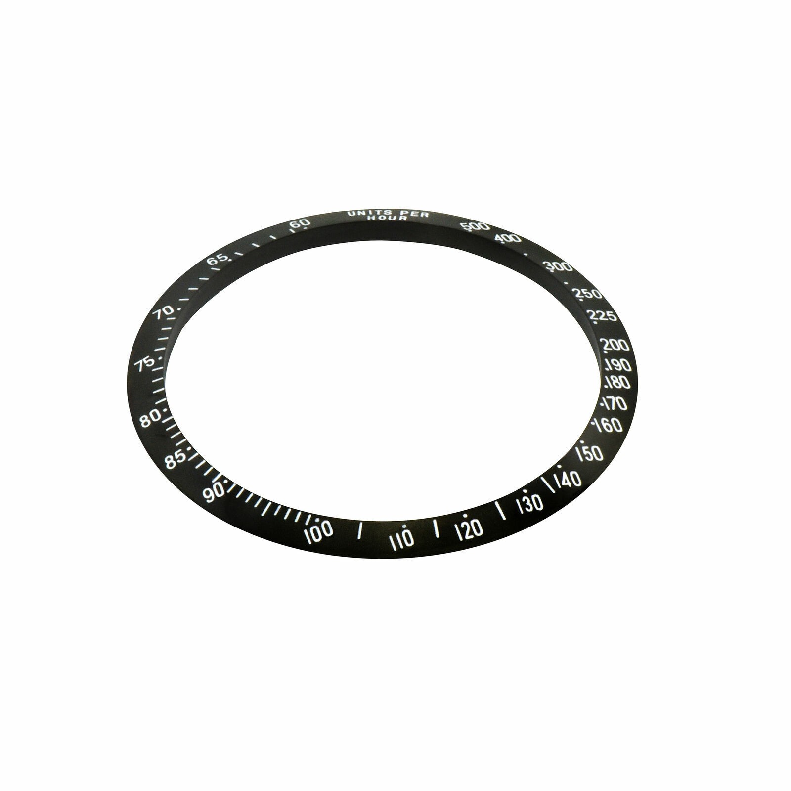 BEZEL FOR 40MM TIGER TUDOR TIGER WOOD 79260 CHRONOTIME PRINCE DATE BLACK STEEL