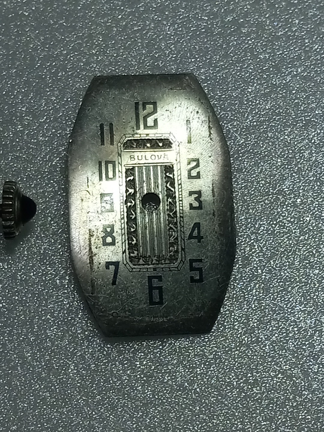 Vintage 1920’s Bulova 6F 15 jewel Watch Movement As Is for parts/repair / Runs