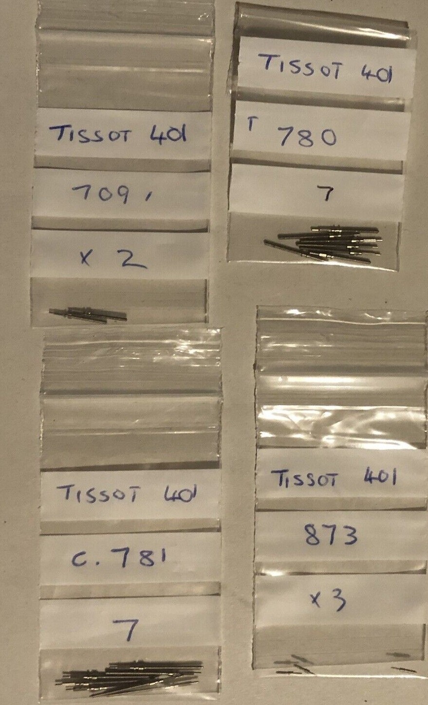 Tissot winding stems part no. 401 NOS see photos