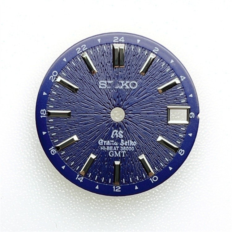 28.5mm Radial Pattern Watch Dial No Lume for Nh34 Nh35 Movement Watch Parts