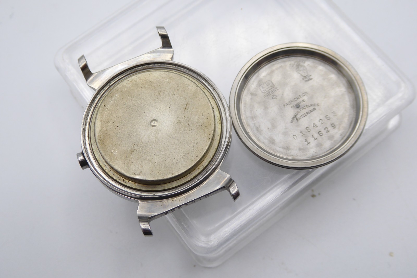 Movado François Borgel vintage case steel 30mm