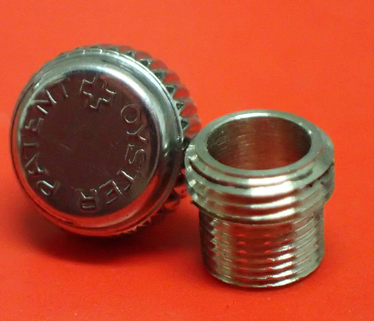 Genuine ROLEX PATENT Crown & Tube Set 6.1mm Bubbleback Oyster Royal #412