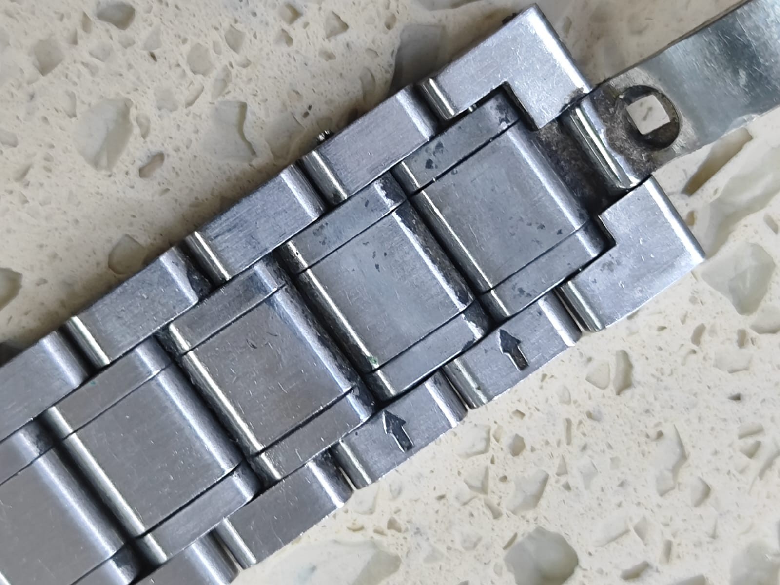 Longines Admiral Chronograph Automatic Part bracelet 20mm without one end link