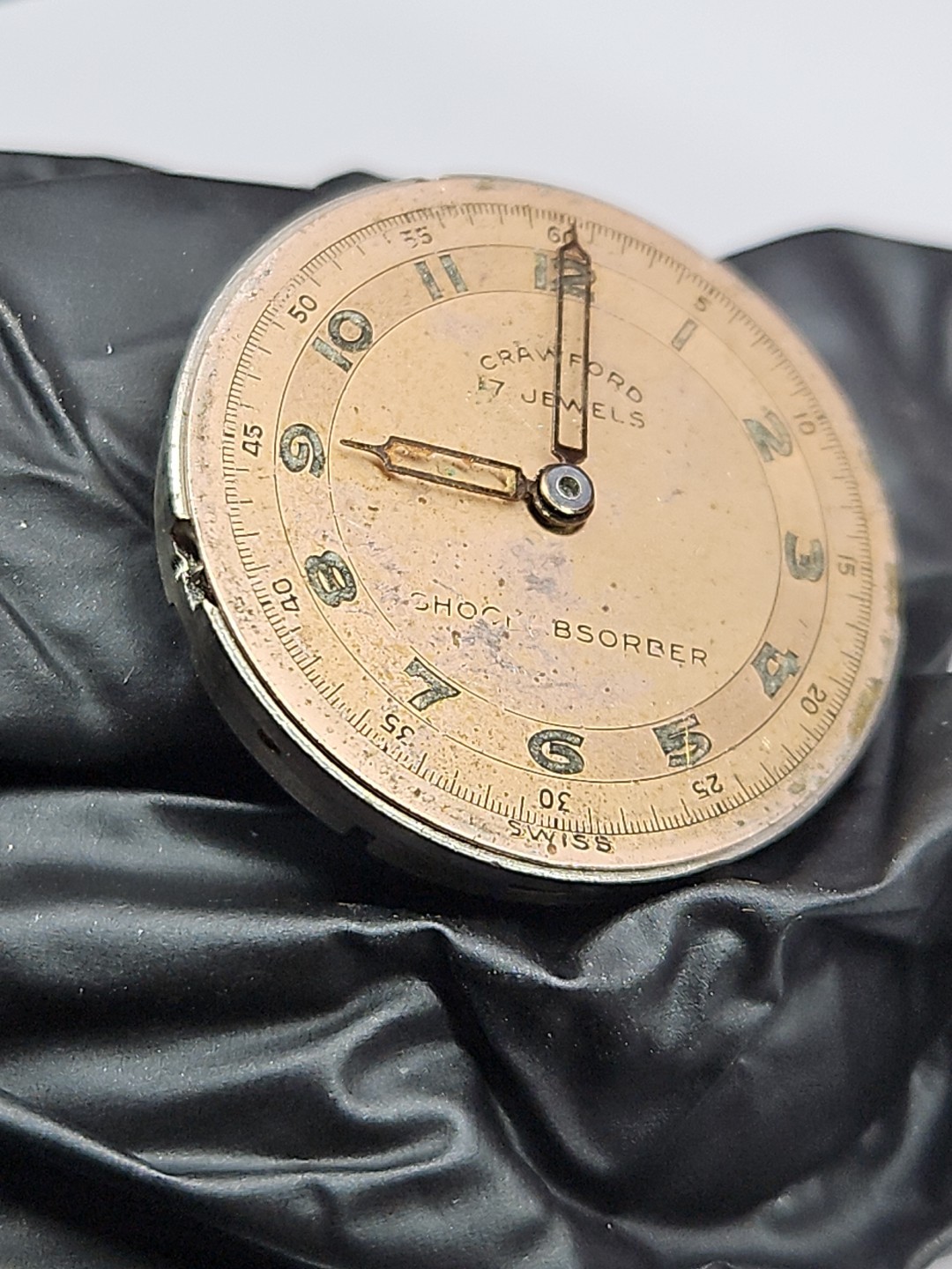 Crawford 17j Watch Movement Parts/Repair (R3)