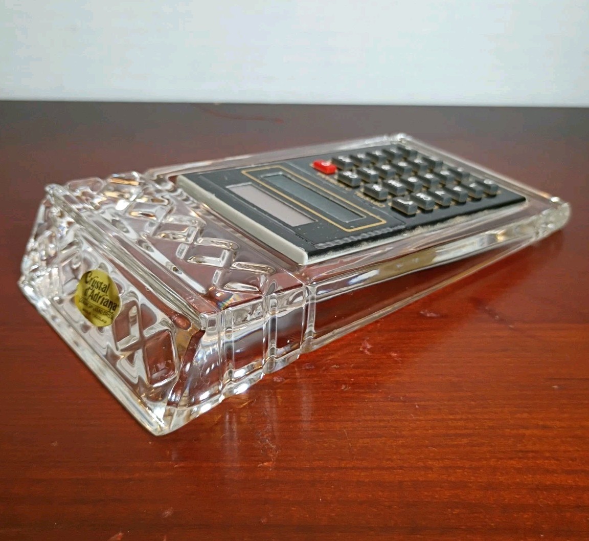 VINTAGE GENUINE 24% LEAD CRYSTAL D’ ADRIANA SOLAR COCULATOR