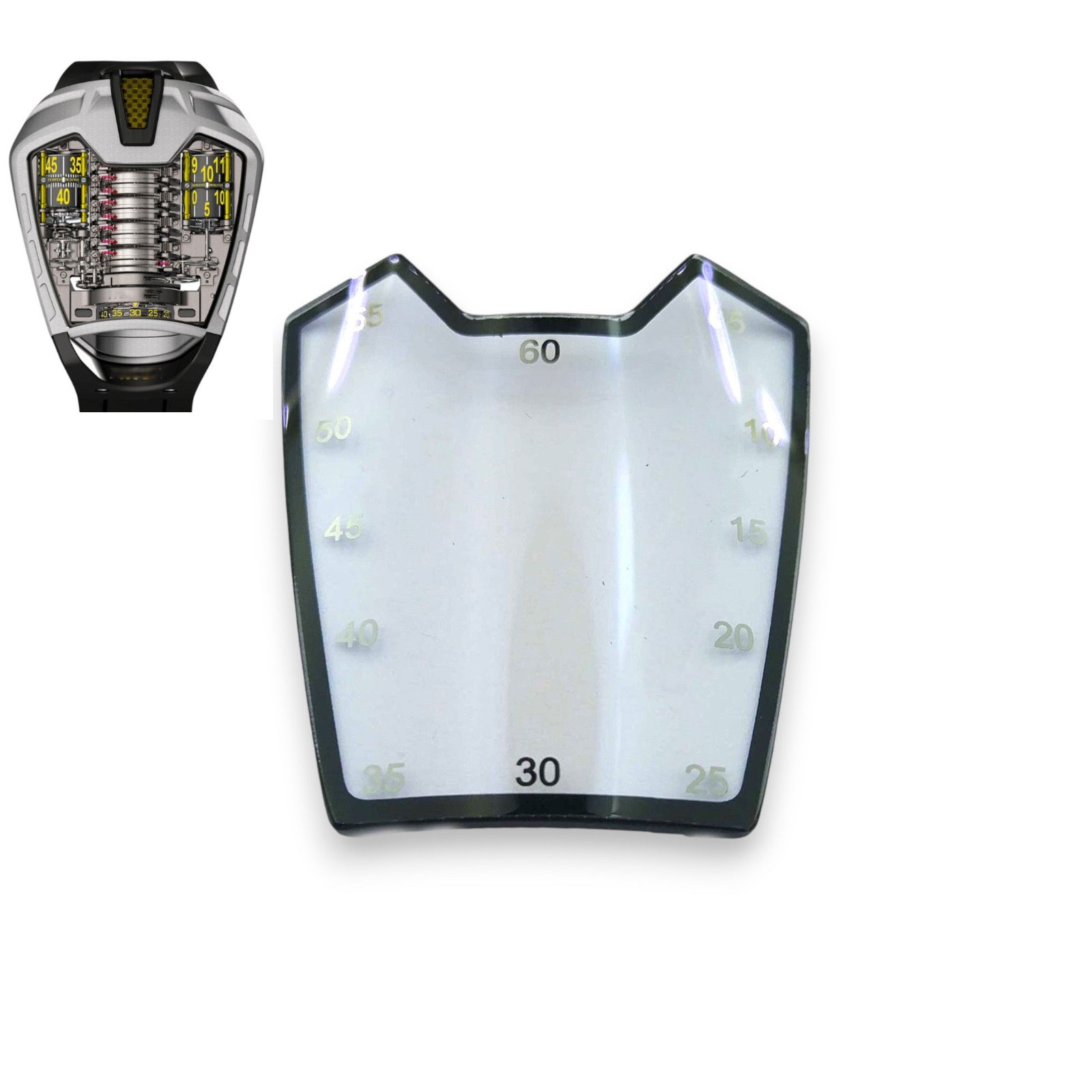 LaFerrari mp-05 Watch Crystal For Hublot